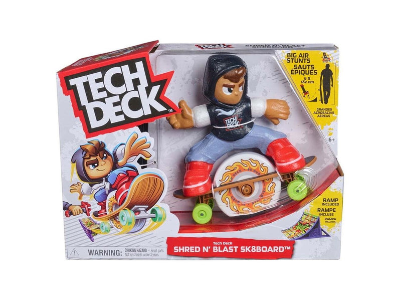 Tech Deck Ted Shred N' Blast Skateboard Flywheel