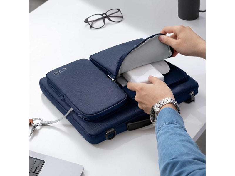 Tech-Protect 15-16  Defender Bag Laptop Bag - Blue