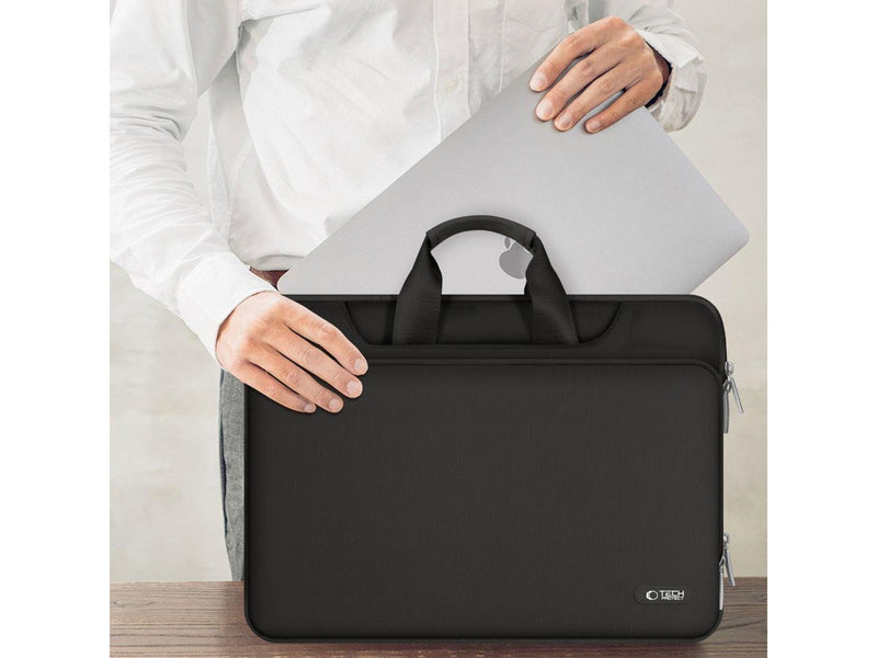 Tech-Protect 15-16  Pocket Laptop Bag - Black