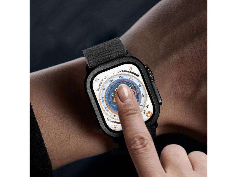 Tech-Protect 2-pack Tempered Glass for Apple Watch Ultra 49mm - Black