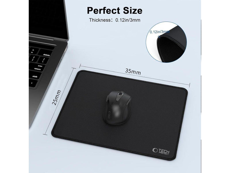 Tech-Protect  A100 Mouse Pad 35 x 25 cm - Black