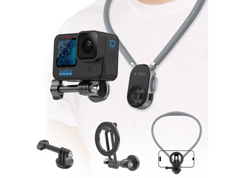Tech-Protect AC200 Magnetic MagSafe Holder for Phone GoPro DJI - Grey