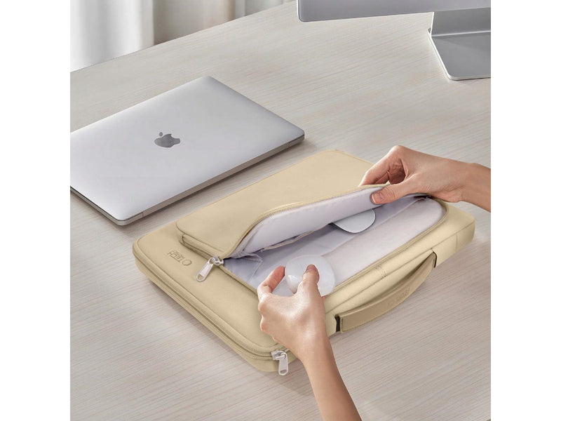Tech-Protect Basic Laptop Bag 13-14" - Beige