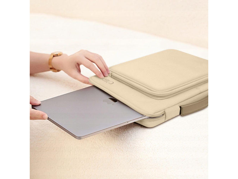 Tech-Protect Basic Laptop Bag 13-14" - Beige