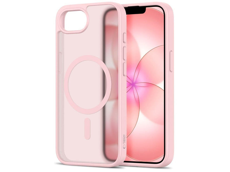 Tech-Protect BasicMag MagSafe Case for iPhone 16e / 17e - Pink Matte