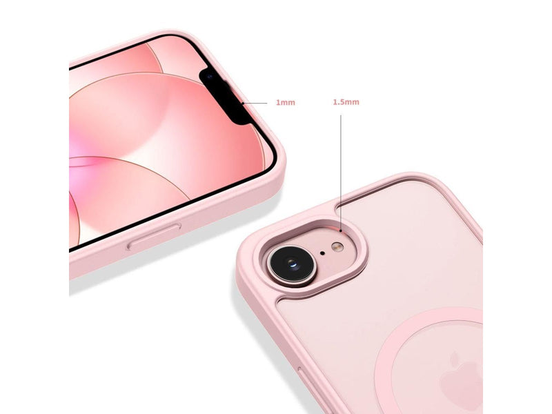 Tech-Protect BasicMag MagSafe Case for iPhone 16e / 17e - Pink Matte