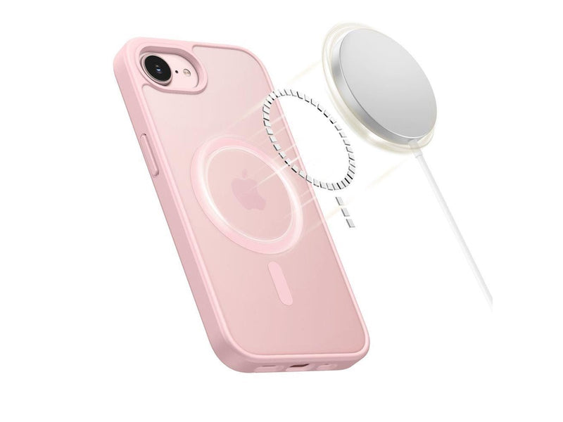 Tech-Protect BasicMag MagSafe Case for iPhone 16e / 17e - Pink Matte