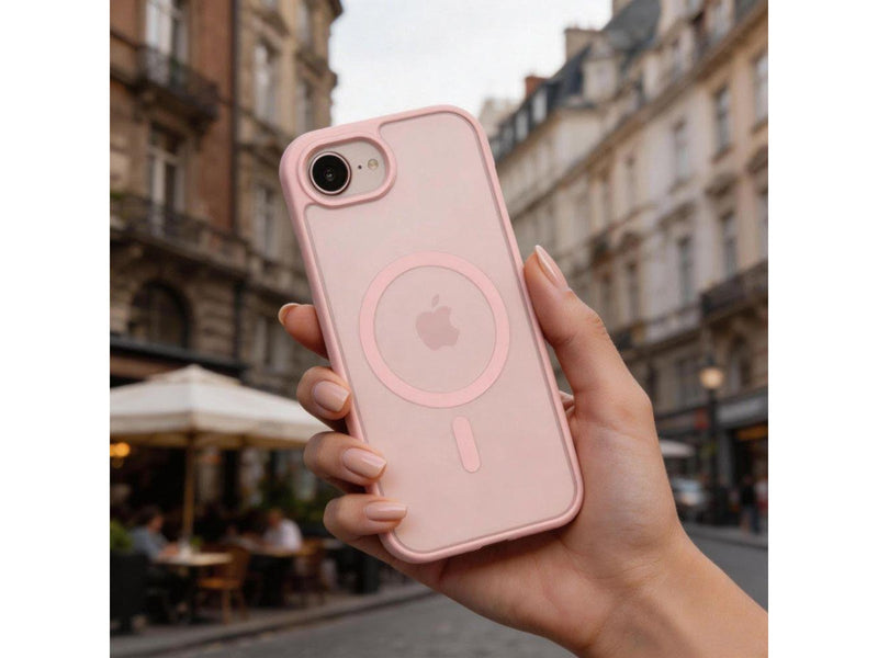 Tech-Protect BasicMag MagSafe Case for iPhone 16e / 17e - Pink Matte