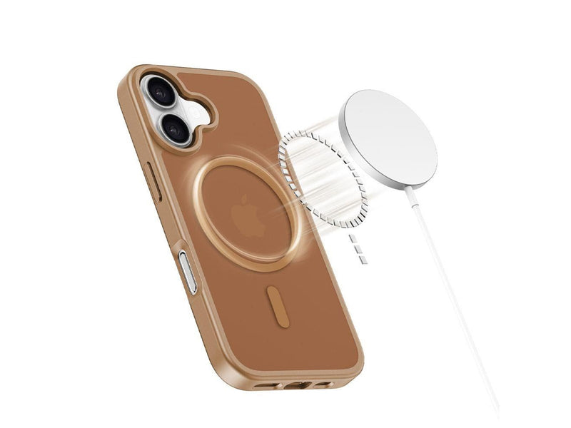Tech-Protect BasicMag MagSafe Case for iPhone 17 - Brown