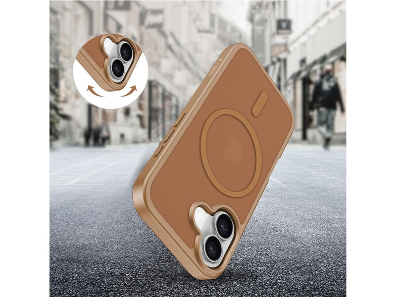 Tech-Protect BasicMag MagSafe Case for iPhone 17 - Brown