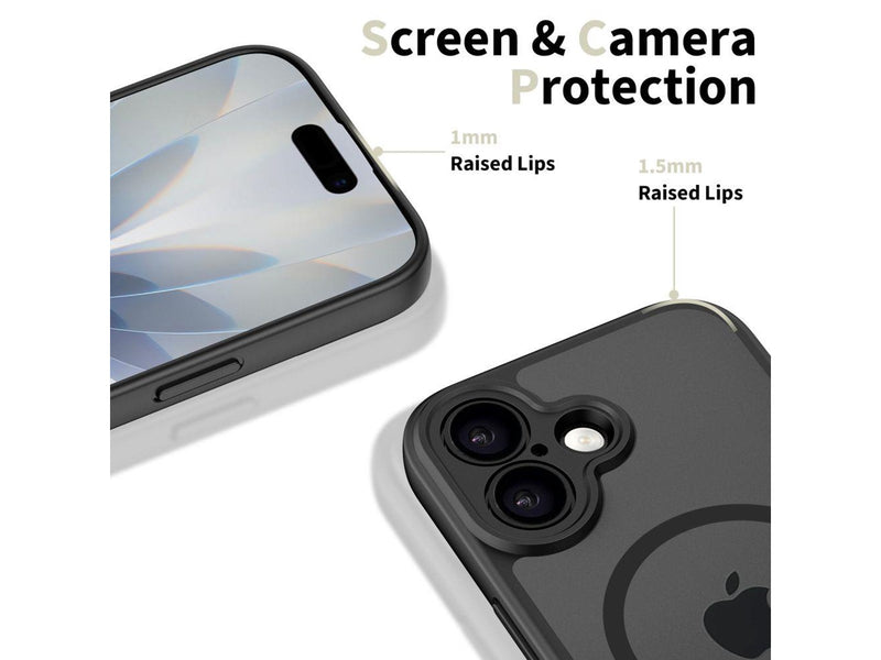 Tech-Protect BasicMag MagSafe Case for iPhone 17 - Matte Black