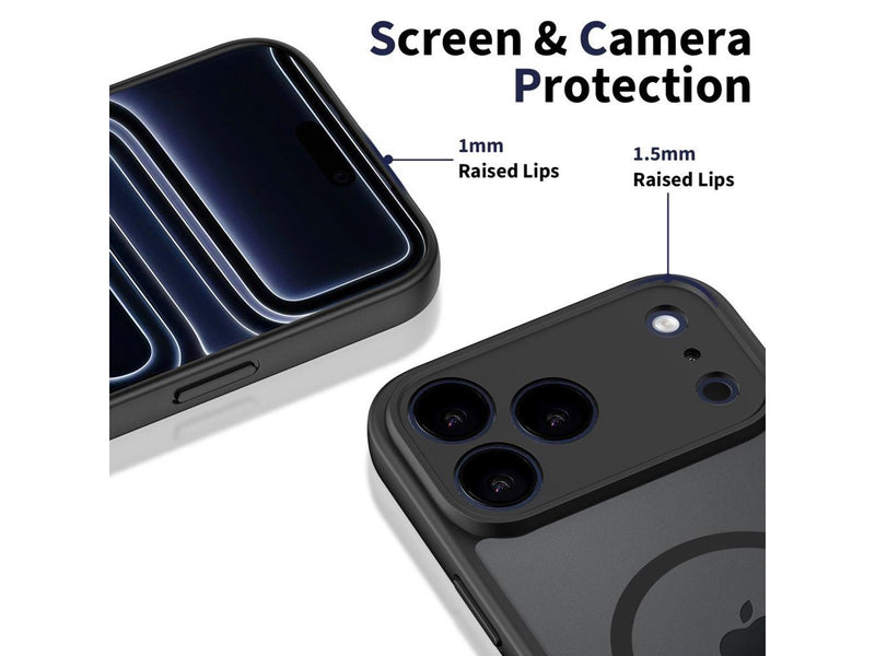 Tech-Protect BasicMag MagSafe Case for iPhone 17 Pro - Matte Black