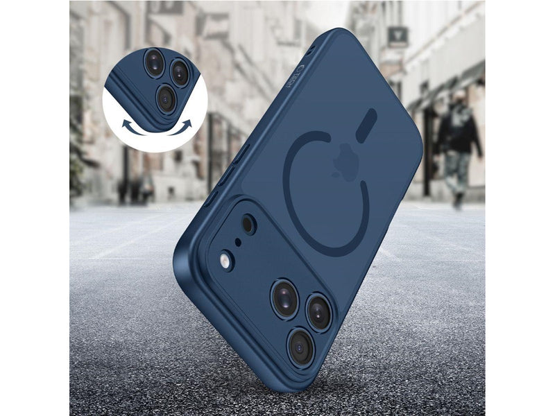 Tech-Protect BasicMag MagSafe Case for iPhone 17 Pro Max - Navy Blue