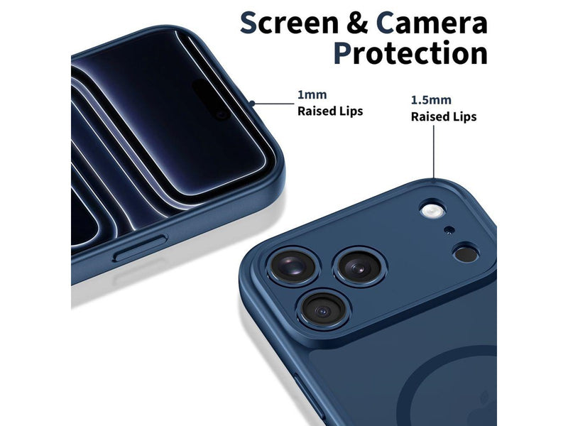 Tech-Protect BasicMag MagSafe Case for iPhone 17 Pro - Navy Blue