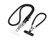 Tech-Protect  C10S Rope Phone Lanyard - Black-Titanium