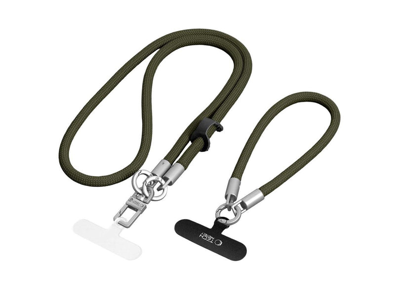 Tech-Protect C10S Rope Phone Lanyard - Green