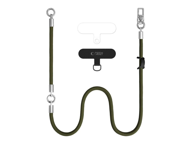 Tech-Protect C10S Rope Phone Lanyard - Green