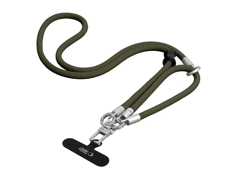 Tech-Protect C10S Rope Phone Lanyard - Green