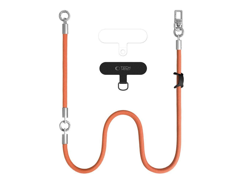 Tech-Protect  C10S Rope Phone Lanyard - Orange