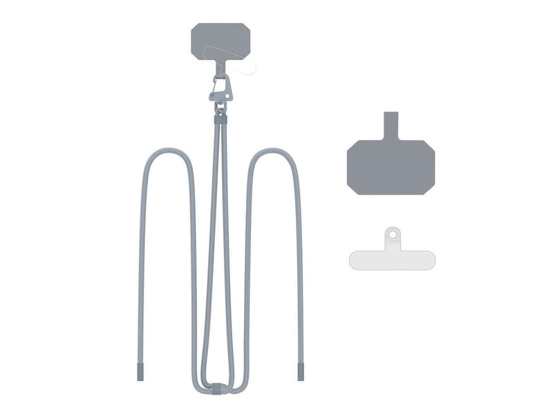 Tech-Protect C5S Rope Crossbody Strap - Grey