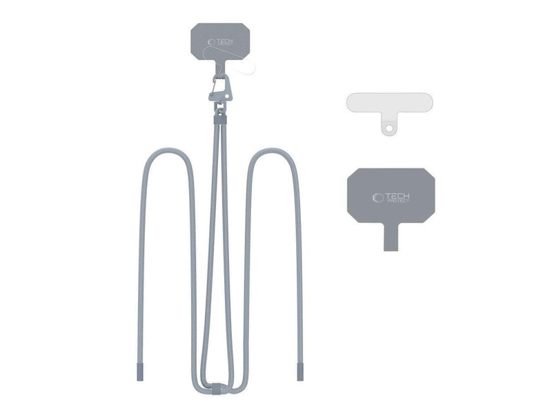 Tech-Protect C5S Rope Crossbody Strap - Grey