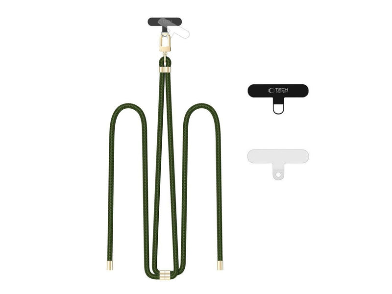 Tech-Protect C7S Rope Crossbody Strap - Olive