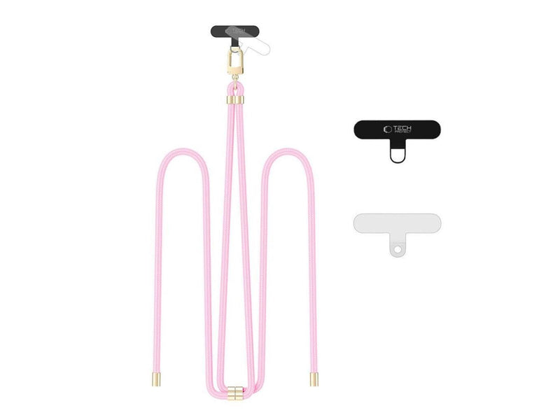 Tech-Protect  C7S Rope Crossbody Strap - Pink