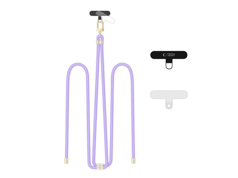 Tech-Protect C7S Rope Crossbody Strap - Purple