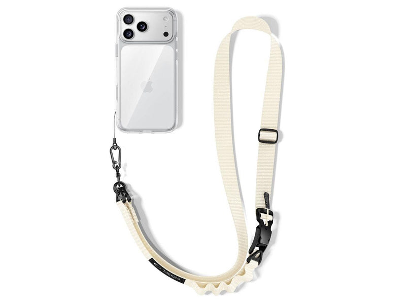 Tech-Protect C9S Rope Crossbody Phone Lanyard - Beige