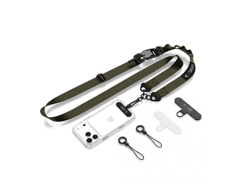 Tech-Protect C9S Rope Crossbody Phone Lanyard - Green
