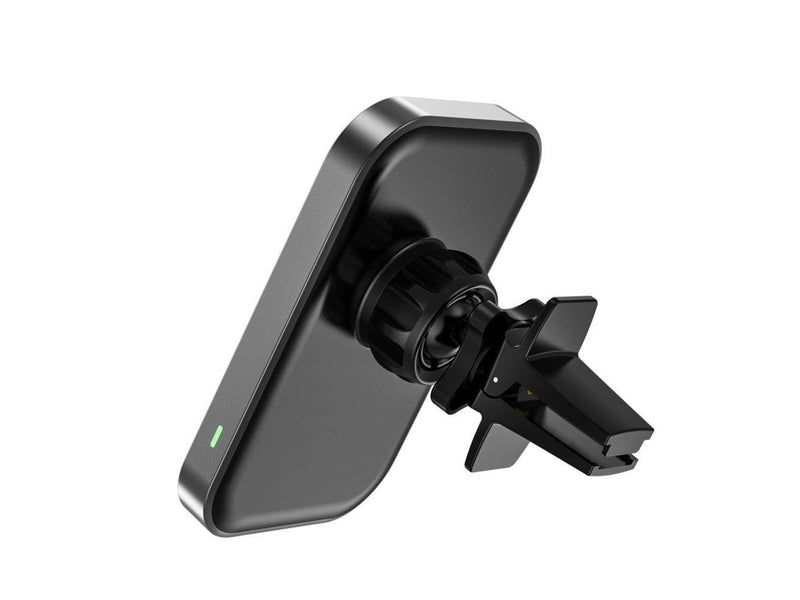 Tech-Protect CW19 Car Magnetic MagSafe Holder with 15W Inductive Charger for Ventilation Grille - Black