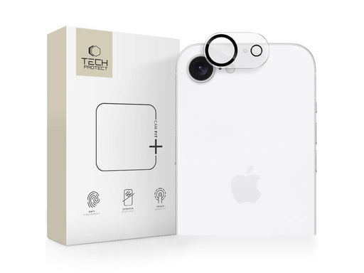 Tech-Protect Cam Fit+ Camera Cover for iPhone 16e / 17e - Transparent