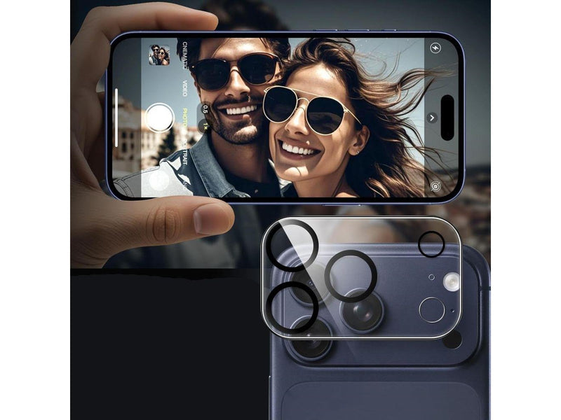Tech-Protect  Cam Fit+ Camera Cover for iPhone 17 Pro - Transparent