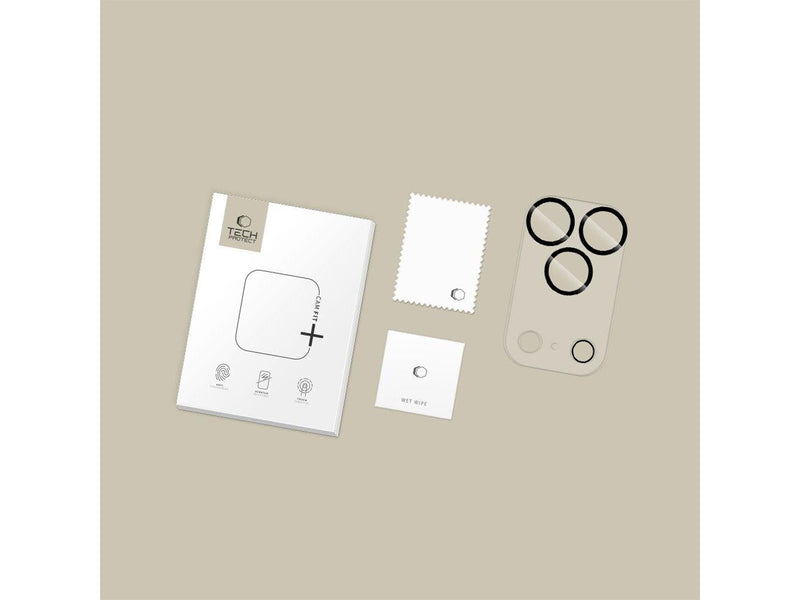 Tech-Protect  Cam Fit+ Camera Cover for iPhone 17 Pro - Transparent