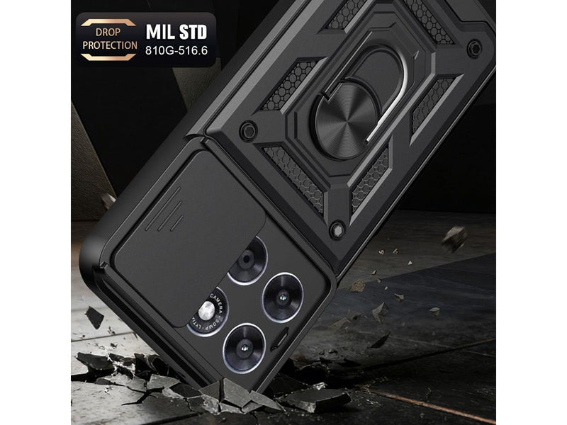 Tech-Protect CamShield Pro Case for Motorola Moto G57 Power / G67 Power - Black