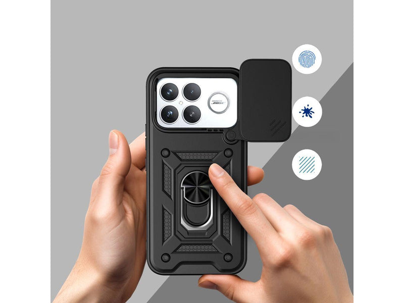 Tech-Protect CamShield Pro Case for Xiaomi Poco F8 Ultra - Black