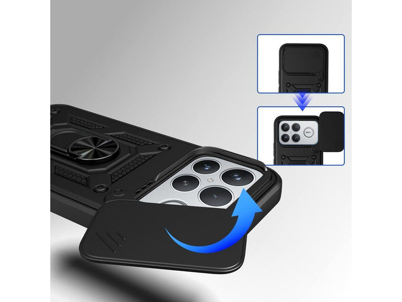 Tech-Protect CamShield Pro Case for Xiaomi Poco F8 Ultra - Black