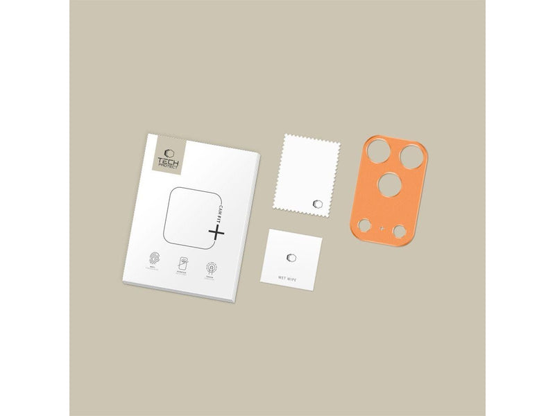 Tech-Protect Camalloy Fit+ Camera Cover for iPhone 17 Pro Max - Orange