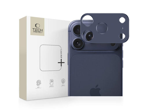 Tech-Protect  Camalloy Fit+ Camera Cover for iPhone 17 Pro - Navy Blue