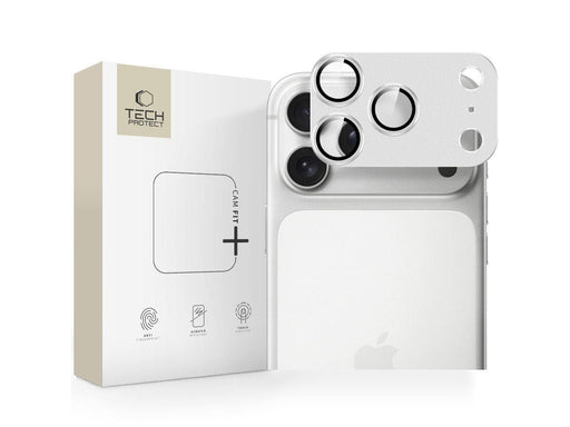 Tech-Protect Camfull Fit+ Lens Glass for iPhone 17 Pro Max - Silver