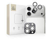Tech-Protect Camring Fit+ Camera Cover for iPhone 14 Pro / Max / 15 Pro / Max / 16 Pro / Max / 17 Pro / Max - Silver
