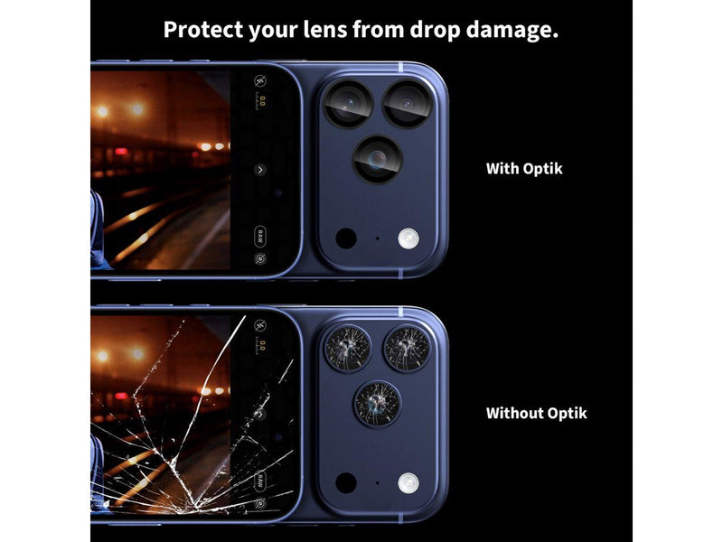 Tech-Protect Camring Fit+ Camera Cover for iPhone 14 Pro / Max / 15 Pro / Max / 16 Pro / Max / 17 Pro / Max - Silver