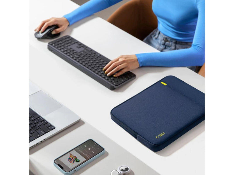 Tech-Protect Defender Laptop Bag 13-14 - Navy Blue