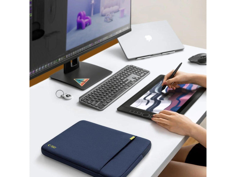 Tech-Protect Defender Laptop Bag 15-16 - Navy Blue