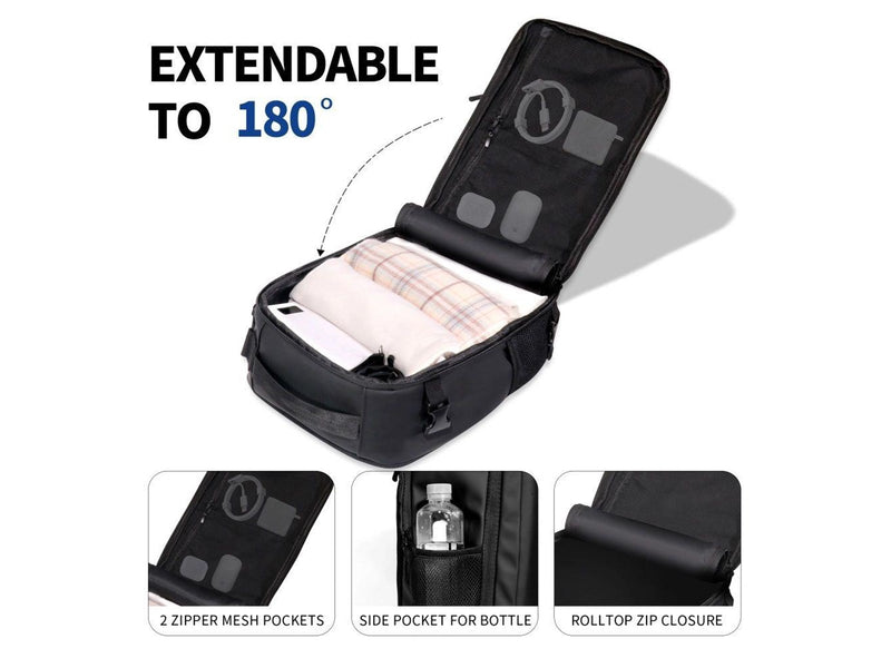 Tech-Protect Defender S50 Backpack for Ryanair & Wizzar for Laptop 20L - Black