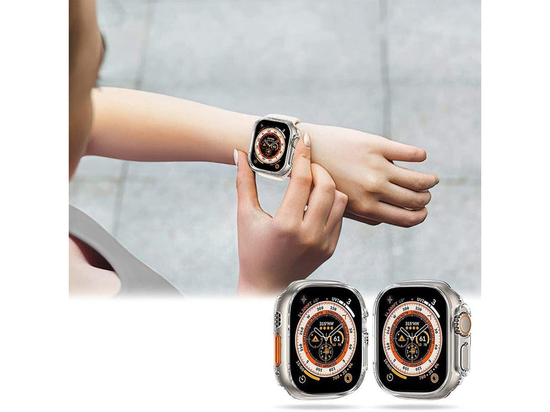 Tech-Protect  Defense360 Case for Apple Watch Ultra 1 / 2 (49 mm) - Clear