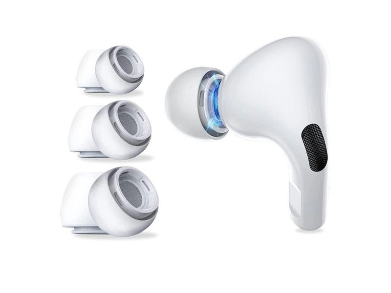 Tech-Protect  Ear Tips for AirPods Pro 1/2 in sizes S/M/L - White (3 pcs)
