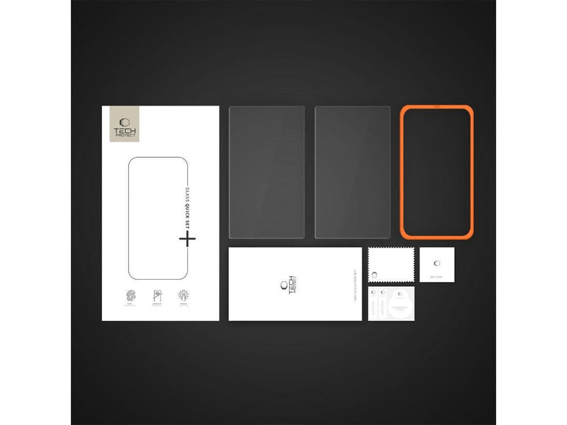 Tech-Protect Easy Set+ 2-pack Tempered Glass for Nintendo Switch 2 - Clear