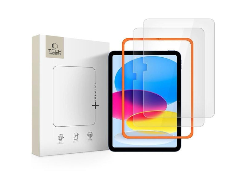 Tech-Protect Easy Set+ 2-pack Tempered Glass for iPad 10.9" 2022 / iPad 11" 2025