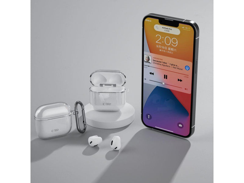 Tech-Protect FLEXAir Case for Apple AirPods 4 - Transparent
